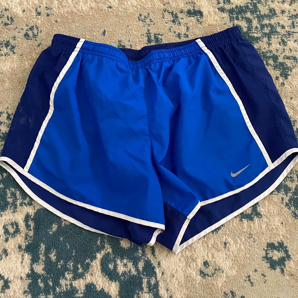 Blue dri fit Nike shorts
